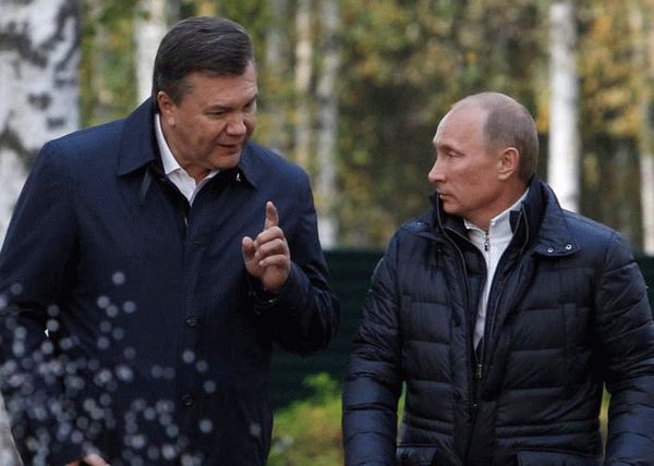 Янукович и Путин.