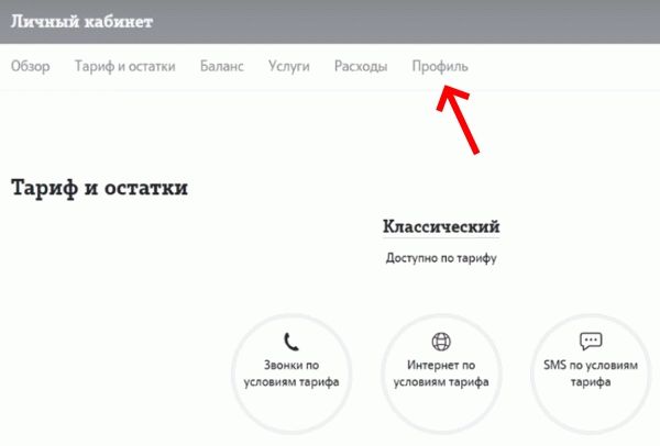 Область профиля