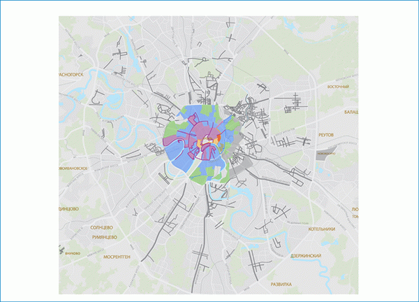 Карта оплаты парковки в Москве