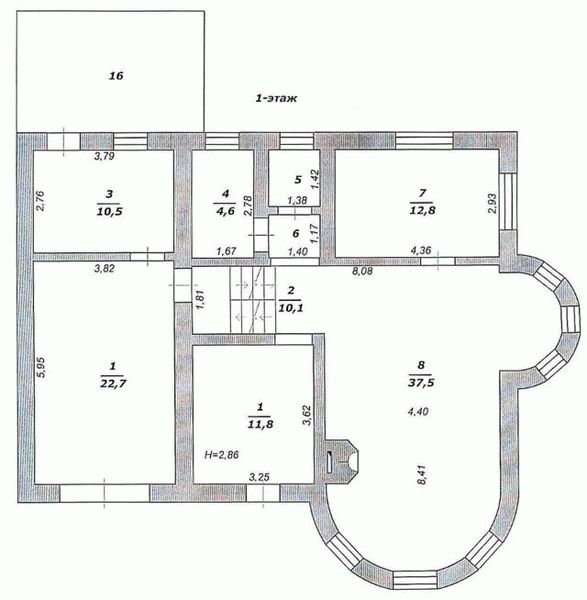 Поэтажный план вашей квартиры